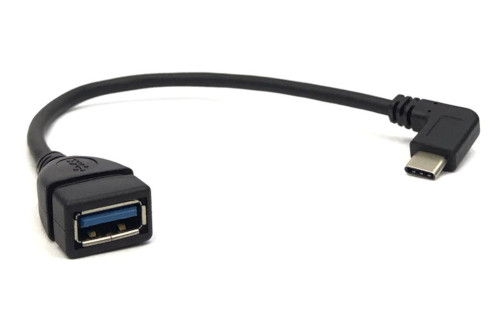 Type C R/A to USB 3.0 AF OTG Cable